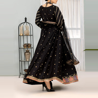 Robes d'été décontractées élégantes pour femmes, 100 % coton écologique, taille naturelle, respirantes, couleur unie, design pakistanais, logo personnalisé