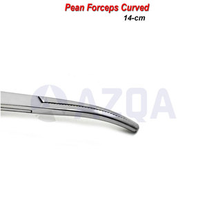 Pinzas de Pean de Acero Inoxidable, Hemostato Curvo con Bloqueo, Instrumento Quirúrgico Dental de Primera Calidad, Certificado CE - Product Image 5