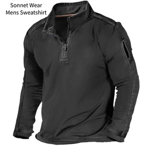 Sweat-shirt à manches longues pour homme, pull décontracté, sweat-shirt tendance - Product Image 4