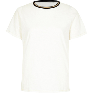 Wholesale Custom Logo Solid Color 100% Cotton <b>Gothic</b> Style O-Neck Plus Size Polo <b>Shirts</b> for Women Short Sleeve Loose Tops - Product Image 1