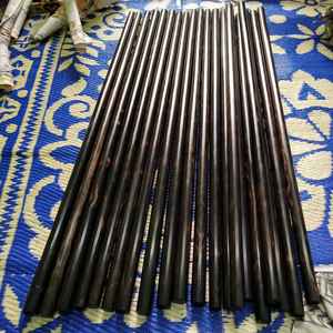 Varilla de madera de ébano negro natural, ideal para bastones y proyectos de bricolaje, al mejor precio - Product Image 1