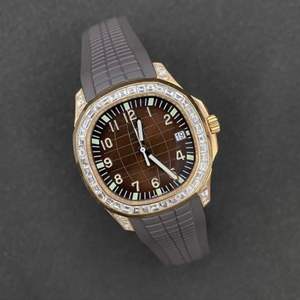 Montre tendance sertie de diamants de laboratoire incolores pour hommes, qualité supérieure, prix de gros - Product Image 5