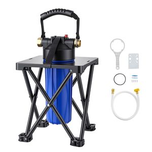 Sistema di filtrazione dell'acqua premium da 5 micron per camper con staffa di montaggio per cartuccia per camper - Product Image 1