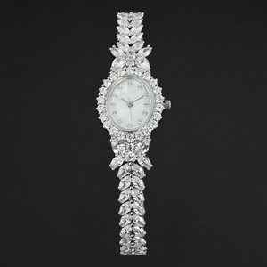 Reloj de Pulsera de Lujo para Mujer, Modelo Y1207, con Logotipo Personalizado, con Circonitas y Diamantes, para Negocios de Moda - Product Image 1