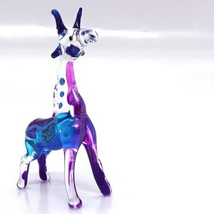Wholesale Hand Blown Murano Glass Dolphin Giraffe Figurines Handmade Feng Shui <b>Easter</b> Home Decor <b>Ornaments</b> by Tiny Glass World - Product Image 1