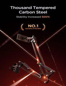 Lisen phổ cổ ngỗng máy tính bảng điện thoại chủ cho giường bàn phù hợp với 4-13 inch các thiết bị như iPad Pro không khí mini Kindle iPhone - Product Image 5