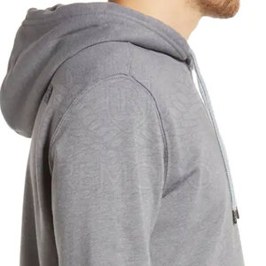 Wholesale Price Custom Logo Printed Mens Pullover Hoodie Eco-Friendly Windproof 260g <b>Warm</b> <b>Fleece</b> 100% Cotton Casual Outdoor Wear - Product Image 3