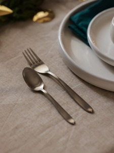 Luxury Table Dining Metal Cutlery <b>Set</b> Serving <b>Spoon</b> <b>Fork</b> <b>Set</b> Perfect for Elegant Food Service - Product Image 2