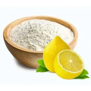 Poudre de citron séché biologique, saveur pure d'agrumes, ingrédient pour boissons, cocktails, vinaigrettes, soupes, sauces et desserts - Product Image 2