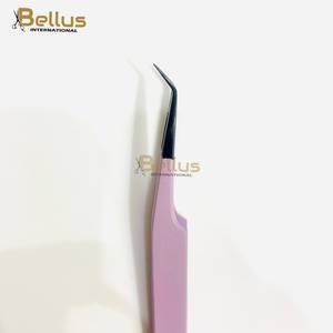 Pinzas para Pestañas Bellus International con Punta Suave y Agarre de Diamante, Duraderas, Multicolores, de Acero Inoxidable, 12-14 cm, Personalizadas - Product Image 5