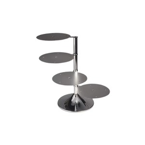 Estética clásica y atemporal, elegante soporte para pasteles de metal cálido. Perfecto para servicios de catering y organizadores de eventos. - Product Image 6