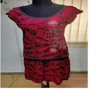 Camisetas de Mujer Elegantes y a la Moda, 100% Algodón, Manga Corta, Estilo Casual de Verano, de Proveedor Indio, Precios Bajos - Product Image 5