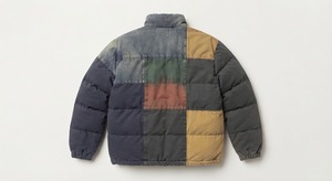 Men's Mix Color Puffer <b>Jacket</b> Windproof Polyester Winter Casual <b>Thick</b> Zipper Puffer <b>Jacket</b> For Man - Product Image 2