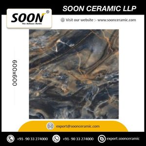 กระเบื้องบุผนังลายหินอ่อนธรรมชาติแบบมันเงา ขนาด 600x600 มม. หนา 20 มม. ลายหินเลียนแบบ ดีไซน์ทันสมัย ทนไฟ - Product Image 5