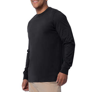 Camisetas Deportivas de Manga Larga de Poliéster y Elastano de Color Negro para Pesca - Product Image 5