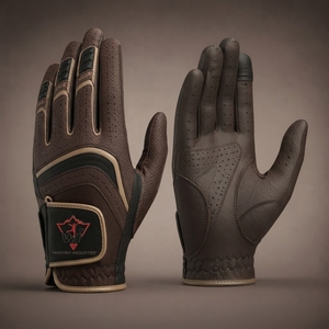 Golf <b>Gloves</b> Premium Soft Leather Comfortable Breathable Grip Enhanced Sports <b>Gloves</b> For Training Practice And Tournament Play - Product Image 5