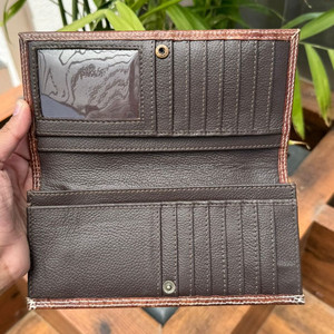 กระเป๋าเงินใบยาวของผู้ชายสินค้ามาใหม่หนังแกะเครื่องมือด้วยมือแฟชั่นขายดีมีสไตล์ที่ใส่เงินสดของขวัญสำหรับผู้ชาย - Product Image 6