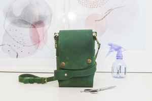 Estuche Profesional de Cuero para Tijeras de Barbero, Organizador de Tijeras de Peluquería, Bolsa de Cintura para Herramientas de Salón, a Prueba de Olores, Casual - Product Image 2