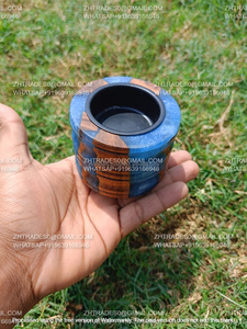 Quemador de Oud árabe especial de Ramadán, soporte de incienso Bakhoor de madera y resina hecho a mano para fragancia espiritual - Product Image 5