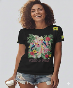 T-shirts de luxe en coton vierges Y2K basiques pour femmes, fabriqués sur mesure - Product Image 6