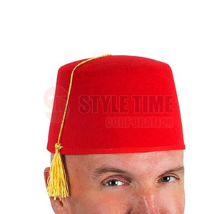 Élégant chapeau fez maçonnique pour les membres de la loge, chapeau fez maçonnique artisanal avec broderie de symboles - Product Image 4