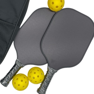 Raquette de pickleball en plastique avec noyau en nid d'abeille en aramide et poignée en PU unisexe - Product Image 2