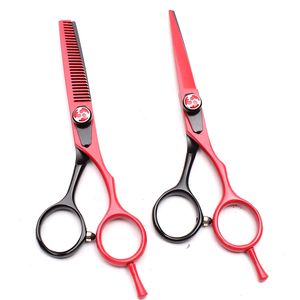Ciseaux à cheveux de qualité supérieure, élégants, pour barbier, ciseaux de salon pour couper les cheveux avec lame en acier inoxydable - Product Image 6