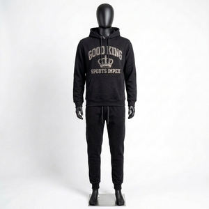 Chándales de Invierno con Capucha para Hombre, de Alta Calidad, con Pedrería, Transpirables, Estilo Urbano - Product Image 1