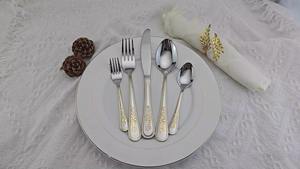 Modern Luxury Stainless Steel <b>Flatware</b> Set with Mirror Finish Ideal for Hotels, Restaurants & Wholesale Buyers - Product Image 3