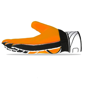 Gants de gardien de but de football en cuir professionnels personnalisés en usine, antidérapants, respirants, réglables, équipement d'entraînement en gros - Product Image 4