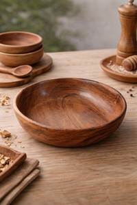 Assiette de présentation de luxe faite à la main en bois biodégradable, avec œuvre d'art en résine émeraude, en bois de manguier naturel, assiette de mariage classique - Product Image 5