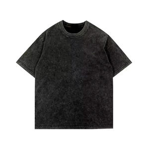 Servicio OEM: Camisetas para Hombre 100% Algodón, Lavado Ácido, Corte Holgado, Estampadas, de Gran Gramaje, Estilo Casual de Verano - Product Image 4