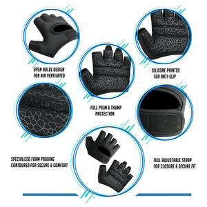 Fitness &amp Body Building Weight Lifting Gloves / Fitness Gym Gloves /Training Sports Exercise Cycling Sport Workout For <b>Men</b> - Product Image 6