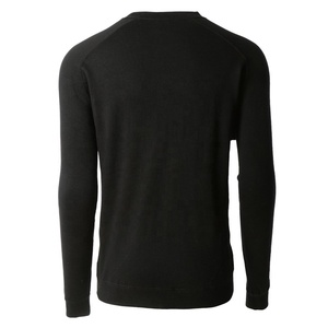 High Quality <b>Fleece</b> Oversized 350g Sweatshirts 10 Colors Crewneck Sweatshirts <b>Black</b> Cotton Raglan american sleeves for Men - Product Image 2