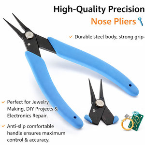 Jeweler Super Fine Chain Nose Flat Nose Pliers Stainless Steel <b>Precision</b> <b>Tool</b> for Jewelry Making Beading Wire Wrapping - Product Image 3