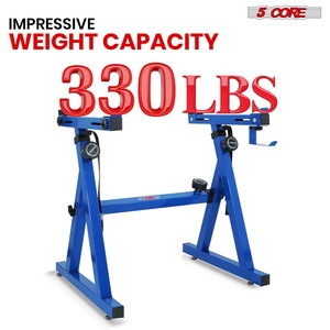 5 Core Keyboard <b>Stand</b> Z Shape Adjustable Foldable Heavy Duty Key Board Piano DJ <b>Controller</b> <b>Stands</b> - Product Image 3