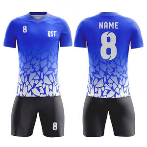 Maillot de football le plus vendu, 100 % polyester, uniforme de football en vente, conception de logo personnalisée, ensembles d'uniformes de football - Product Image 1