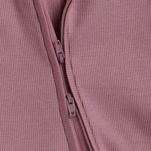 Lot de 2 barboteuses zippées en bambou élasthanne de qualité supérieure-Rose nostalgique + brouillard de lavande - Product Image 3