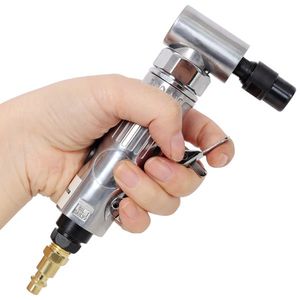 1/4\" <b>Mini</b> Pneumatic Air Angle Die <b>Grinder</b> Ball Bearing Construction Compact Air Powered <b>Grinder</b> with Grinding Features - Product Image 1