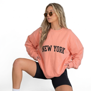 Sudadera de Manga Larga con Cuello Alto Estampada para Mujer, de Invierno, Holgada, Antiarrugas, de Secado Rápido, Transpirable, de Poliéster/Algodón - Product Image 3