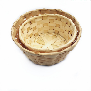 Cesta de Almacenamiento de Bambú, Cesta de Regalo de Bambú, Cesta de Servir de Bambú con Asa, Hecha a Mano, Venta al Por Mayor, Hecho en Vietnam - Product Image 6