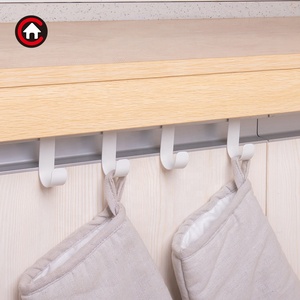 Portasciugamani multifunzione Over-The-Door di alta qualità a doppia forma di S <span class=keywords><strong>porta</strong></span> gancio doppio ganci <span class=keywords><strong>per</strong></span> cucina e <span class=keywords><strong>bagno</strong></span> - Product Image 6