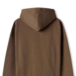 Oversized Zipper Hoodie Mens Relaxed Streetwear Hooded Sweatshirt With Front Pockets Heavyweight Casual Fashion Zip Up <b>Jackets</b> - Product Image 3