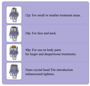 Appareil de rajeunissement et de resserrement cutané à traitement fractionné pour l'élimination des cicatrices verticales, avec marteau froid puissant, pour usage en centre de beauté - Product Image 2