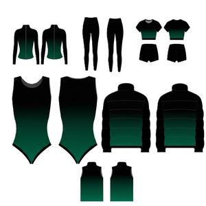 ชุดโยคะไร้รอยต่อสำหรับผู้หญิง 7 ชิ้น: กางเกงเลกกิ้ง, กางเกงขาสั้น, บอดี้สูท, เสื้อครอปท็อป และเสื้อแจ็คเก็ตพัฟเฟอร์แขนยาว/แขนครึ่งตัว - Product Image 2