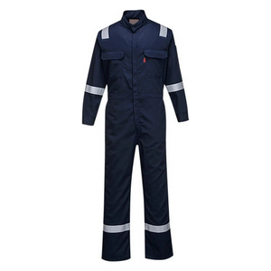 Overol de algodón transpirable, traje de trabajo industrial, overol de algodón con cremallera frontal, uniforme de trabajo, overol de algodón de corte regular - Product Image 3