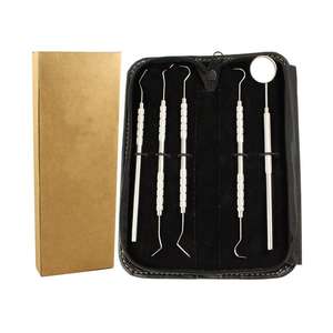 Meilleur prix - Kit d'examen dentaire pédiatrique 1x4 - Ensemble d'instruments de diagnostic à manche hexagonal en acier inoxydable - Manuel MOL CE - Product Image 3