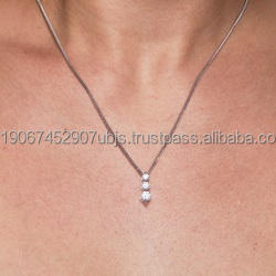 COLGANTE DE DIAMANTE DE LABORATORIO DE 1CT CON CERTIFICADO IGI - Product Image 5