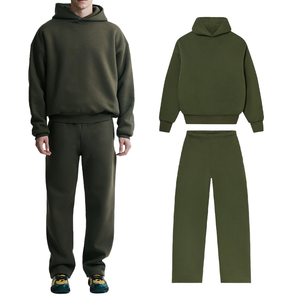 Custom Logo Active <b>Pullover</b> Cotton Polyester Pocket <b>Pullover</b> <b>Men</b> Tracksuit - Product Image 4