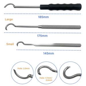 Pasadores de alambre para huesos, guías de alambre de acero inoxidable, instrumentos quirúrgicos ortopédicos veterinarios, herramientas profesionales para cirugía ósea - Product Image 5